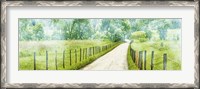 Framed Country Road Panorama II