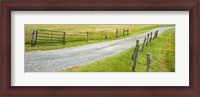 Framed Country Road Panorama III