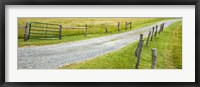 Framed Country Road Panorama III