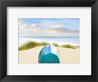 Framed Beachscape Photo III