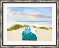 Framed Beachscape Photo III