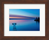 Framed Lakescape XIII