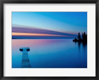 Framed Lakescape XIII