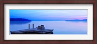 Framed Lakescape Panorama IV