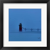 Framed Lighthouse at Night II