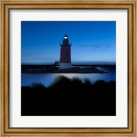Framed Lighthouse at Night IV
