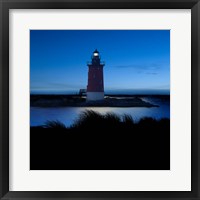 Framed Lighthouse at Night IV