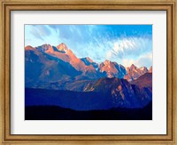 Framed Mountainscape Photograph I
