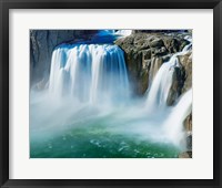 Framed Waterfall Portrait IV