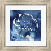 Framed Watercolor Astrology II