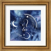 Framed Watercolor Astrology V