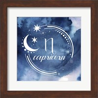 Framed Watercolor Astrology X