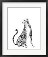 Framed Chrome Cheetah II