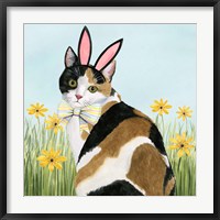 Framed Easter Cats I