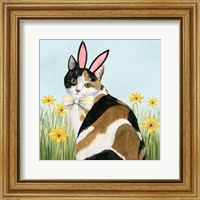 Framed Easter Cats I