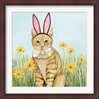 Framed Easter Cats IV
