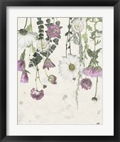 Framed 'Flower Veil I' border=