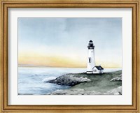 Framed Lighthouse Bay II