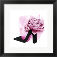 Flower Heel I Framed Print