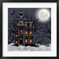 Framed Spooky Night I