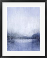 Framed Deep Blue Mist I