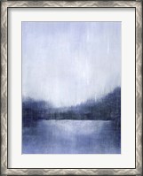 Framed Deep Blue Mist II