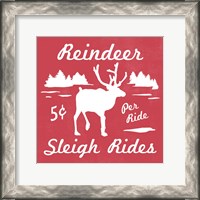 Framed Reindeer Rides II