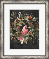 Framed Christmas Cardinal II