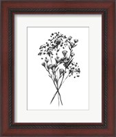 Framed Wild Roadside Bouquet I