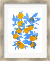 Framed Bright Tangerines I