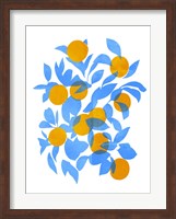 Framed Bright Tangerines II