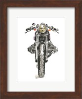 Framed Motorcycles in Ink II