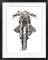 Framed Motorcycles in Ink II