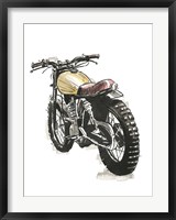 Framed Motorcycles in Ink III