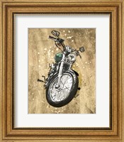 Framed Metallic Rider II