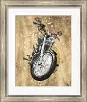 Framed Metallic Rider II