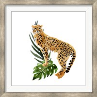 Framed Cheetah Outlook II