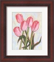 Framed Peppy Tulip I