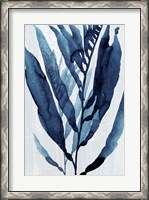 Framed Blue Drift I