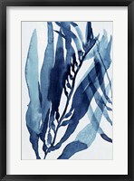 Blue Drift II Framed Print