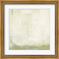 Framed Olive Horizon I