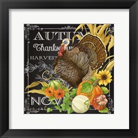 Framed Harvest Greetings I