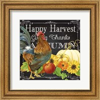 Framed Harvest Greetings III