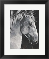 Framed Tribeca Horse I