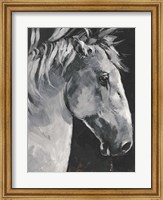 Framed Tribeca Horse I