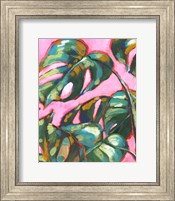 Framed Psychedelic Palms II