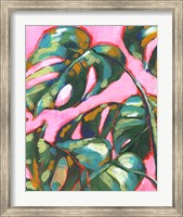 Framed Psychedelic Palms II
