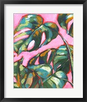 Psychedelic Palms II Framed Print