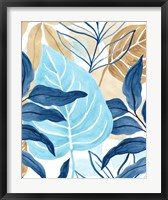 Framed Blue Jungle III