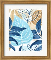 Framed Blue Jungle III